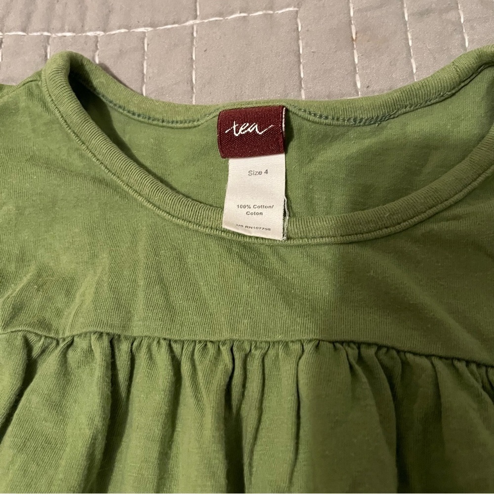 TEA COLLECTION ~ Bundle/Lot of Two Girls Dresses Spring Summer 100% Cotton - Picture 9 of 9